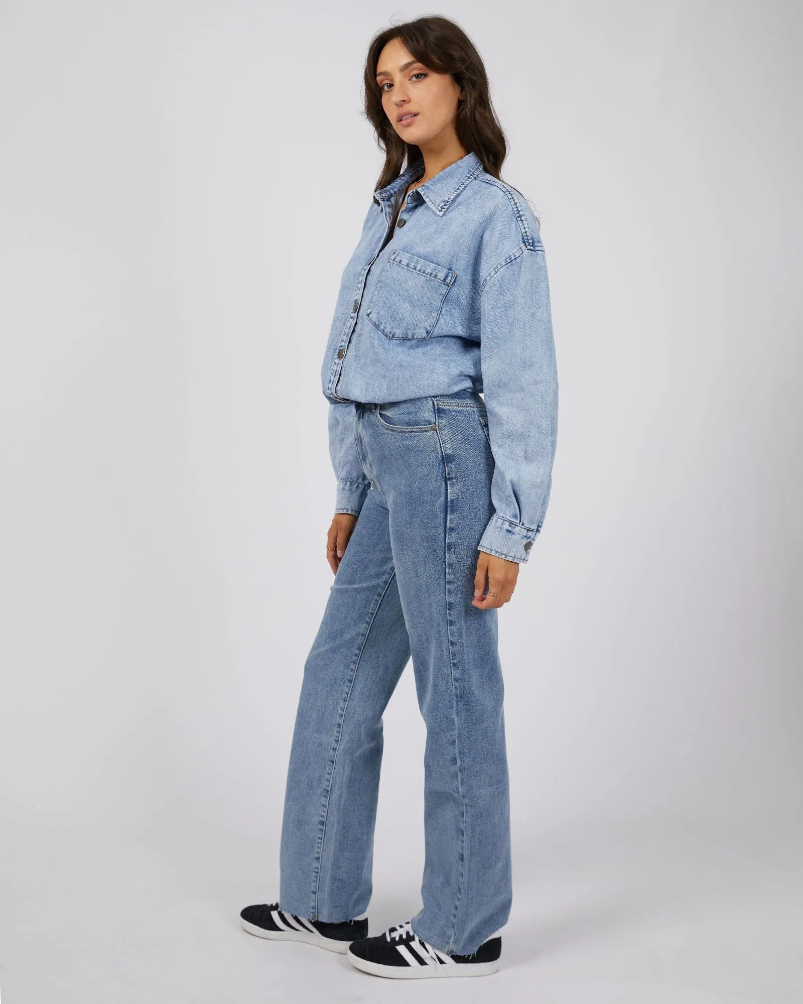 All About Eve Maci Denim Shirt