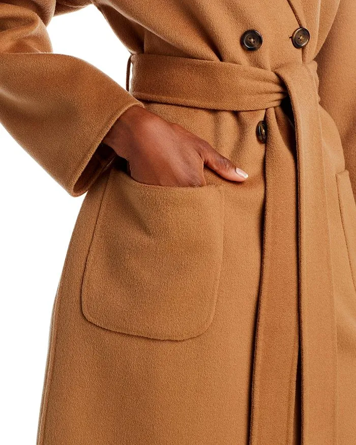 Anine Bing Dylan Wool and Cashmere Trench