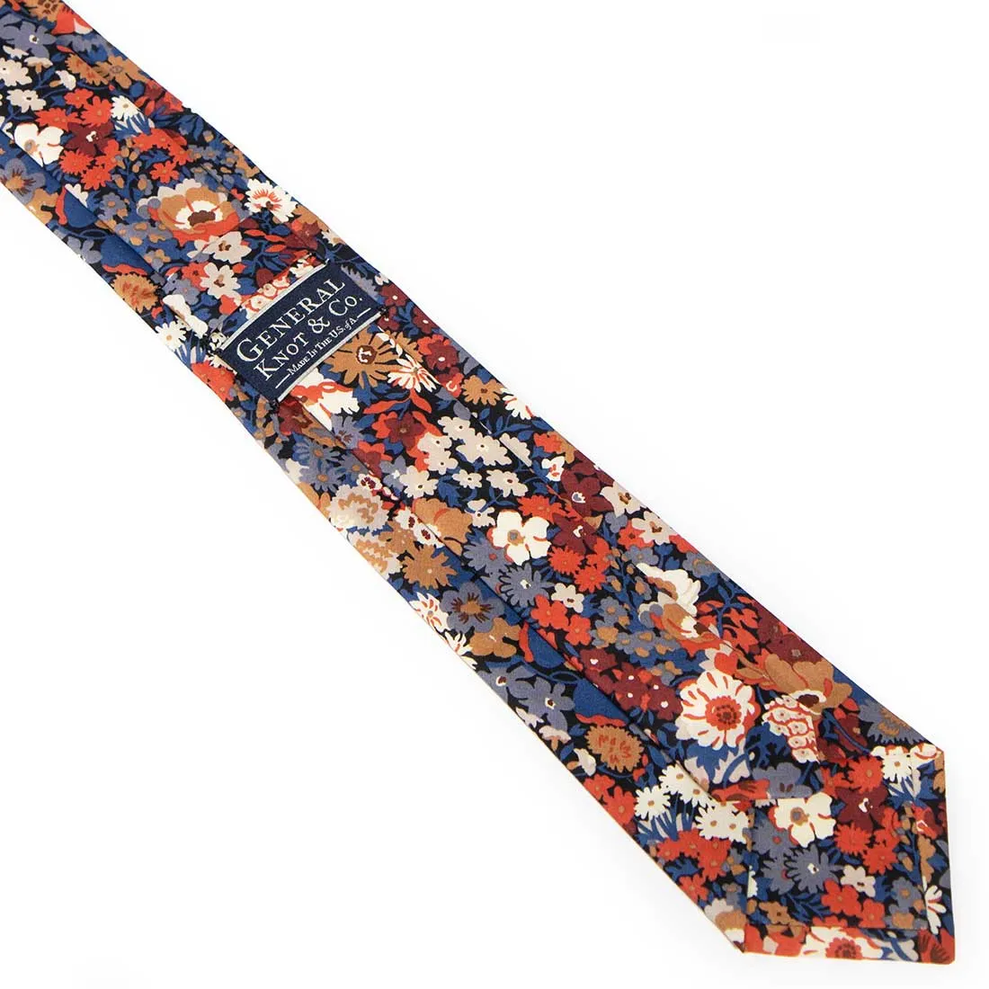 Autumn Floral Necktie