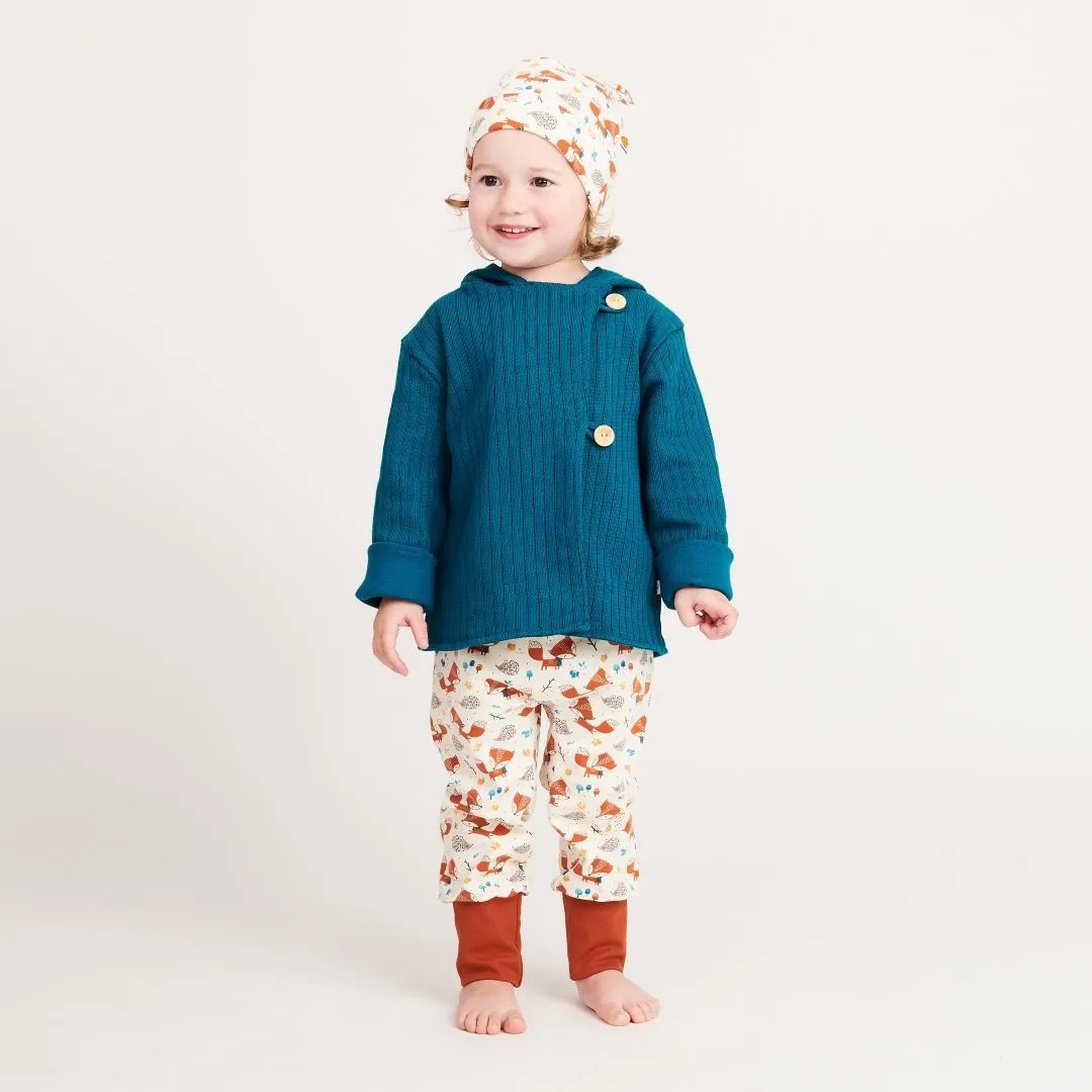 Baby pants "Fox & Hedgehog/Rust"