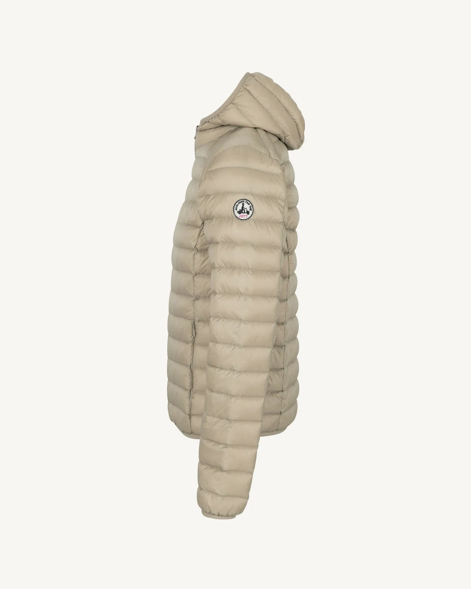 Beige Lightweight down jacket Nico