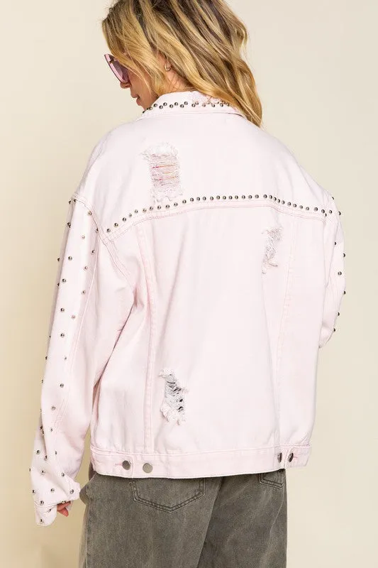 Blake Studded Denim Jacket