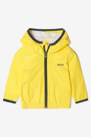 BOSS Baby Boys Recycled Nylon Hooded Windbreaker