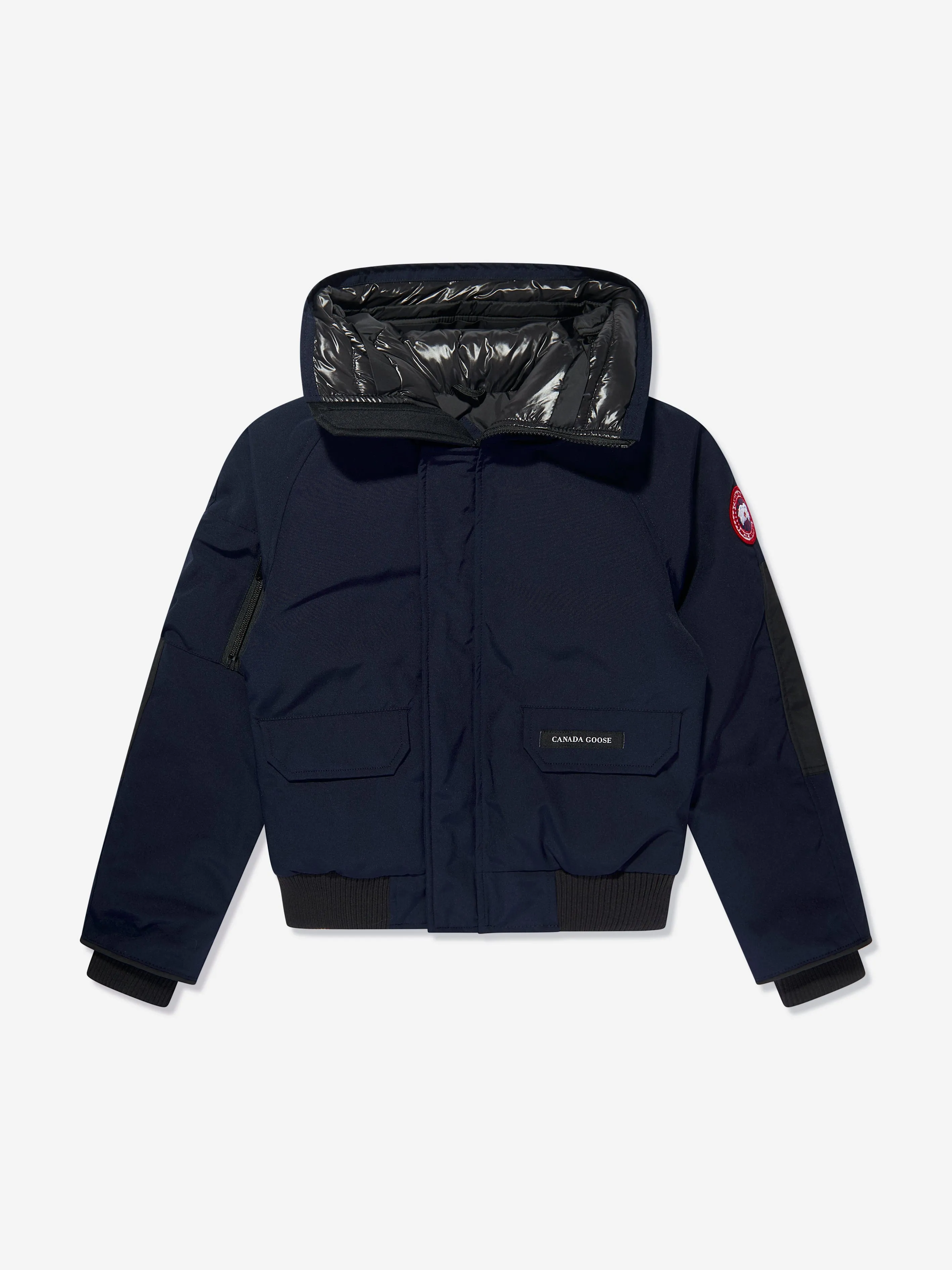 Canada Goose Kids Chilliwack Bomber in Navy