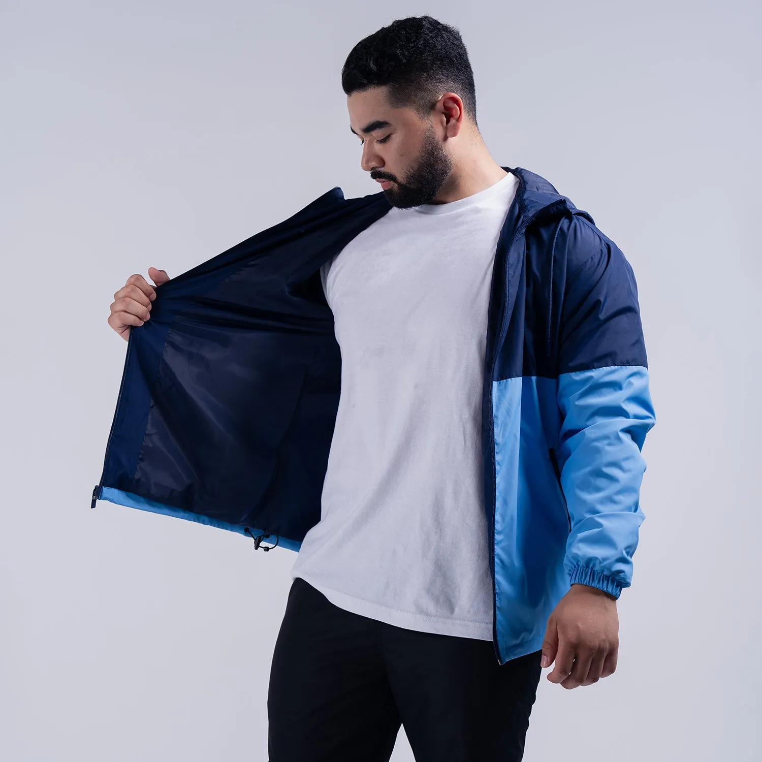 Colorblock Windbreaker - Mens