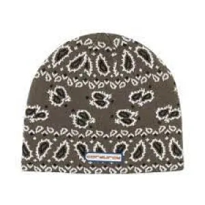 Corduroy Bandana Beanie