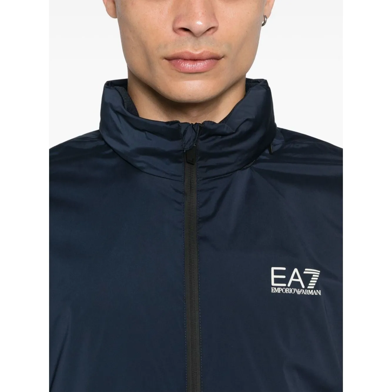 EA7 Coats Blue