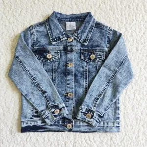 girls Denim coat Tops 6 A5-14