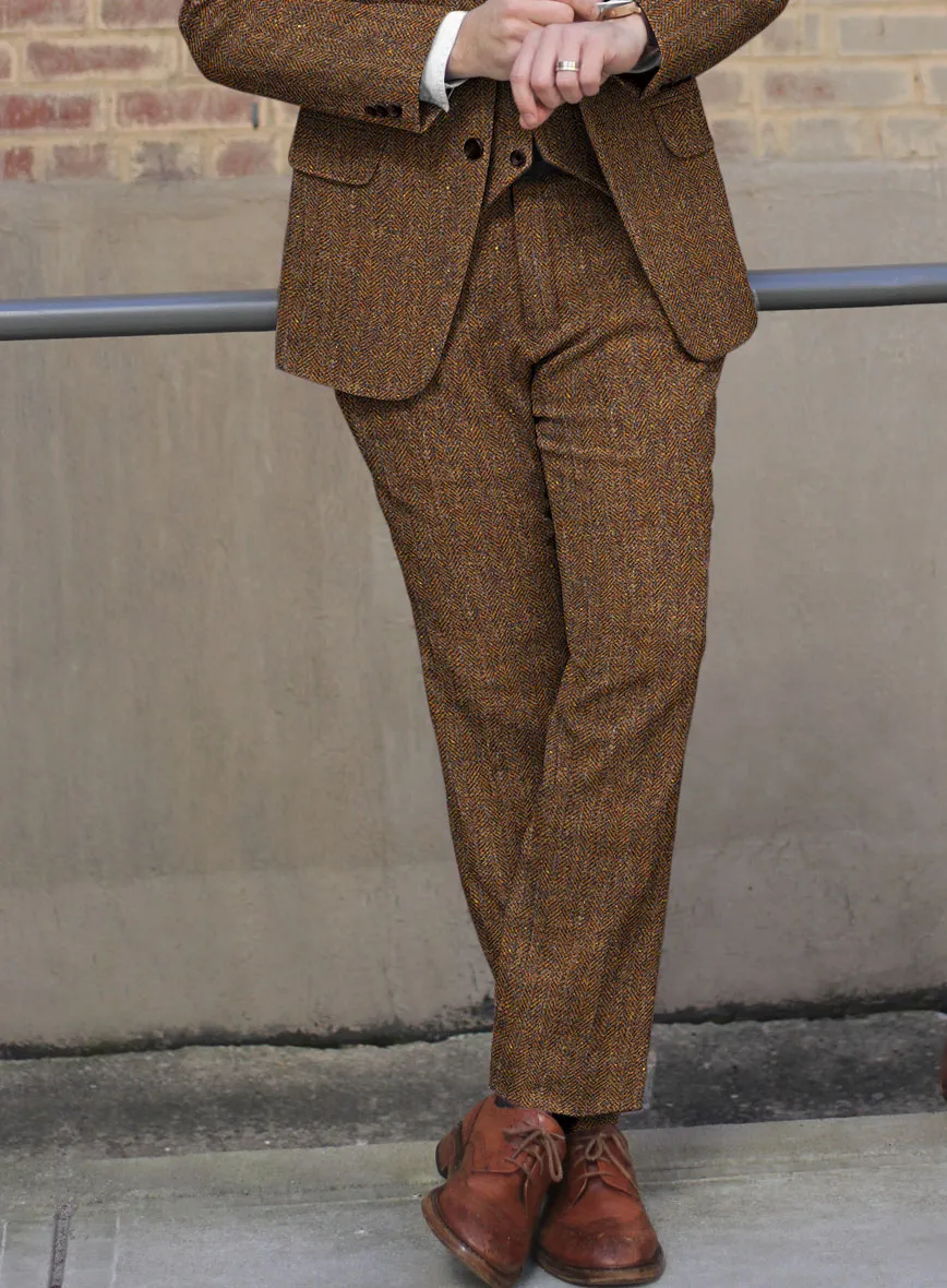 Haberdasher Autumn Rust Tweed Suit