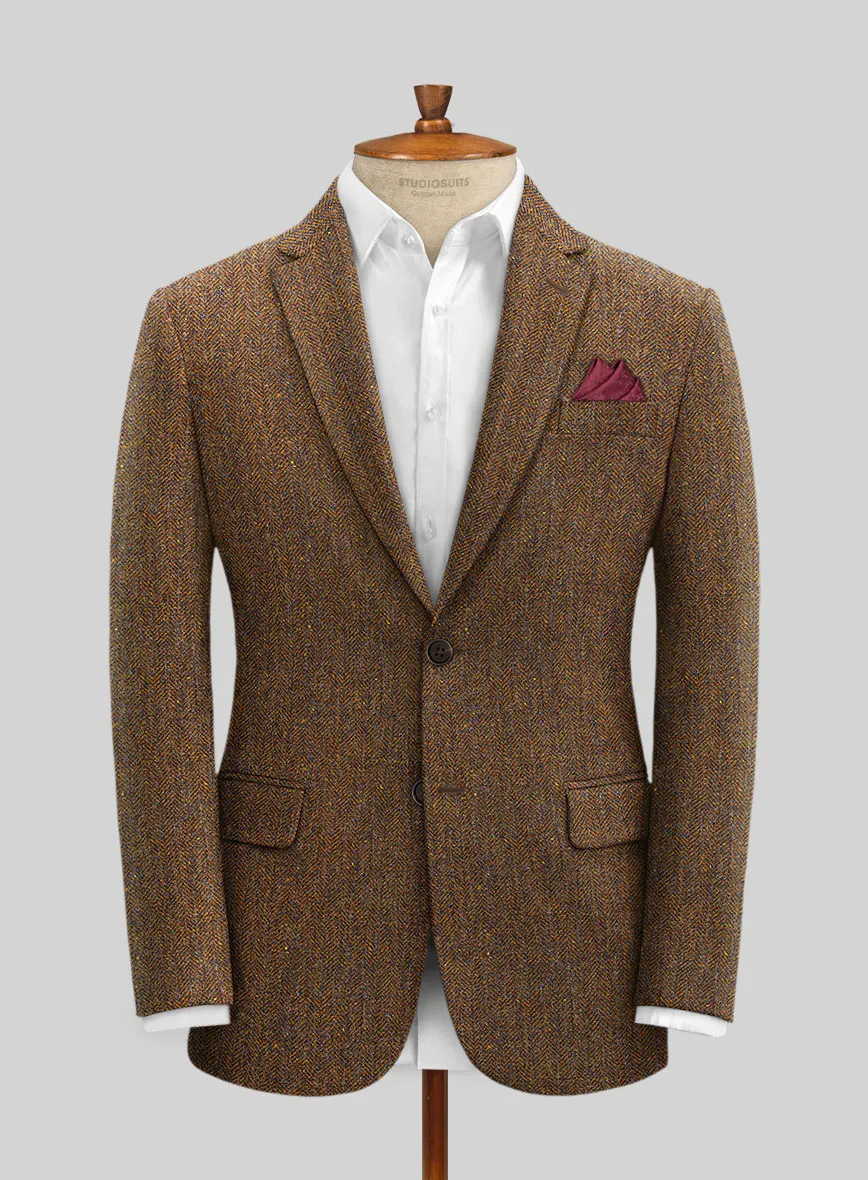 Haberdasher Autumn Rust Tweed Suit