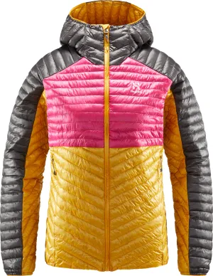 Haglöfs L.I.M Mimic Hood Women Autumn Leaves/Ultra Pink | Buy Haglöfs L.I.M Mimic Hood Women Autumn Leaves/Ultra Pink here | Outnorth