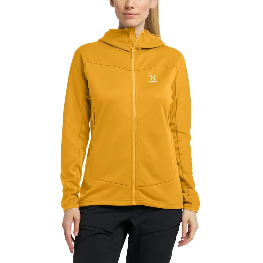 Haglöfs Women&#x27;s Frost Mid Hood Autumn Leaves | Buy Haglöfs Women&#x27;s Frost Mid Hood Autumn Leaves here | Outnorth