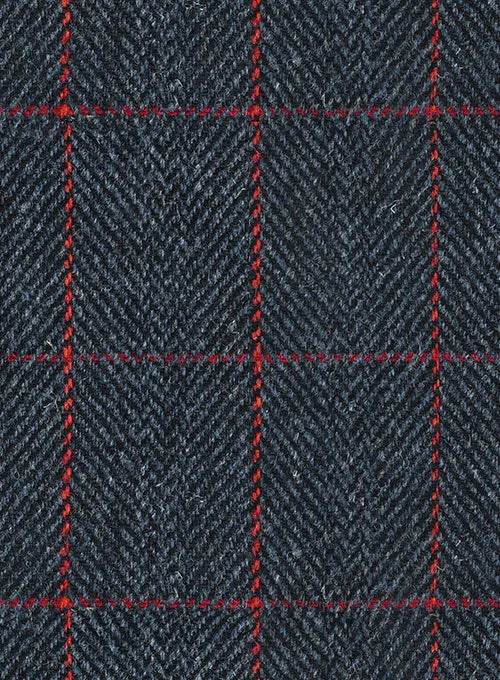 Harris Tweed Blue Checks Pants