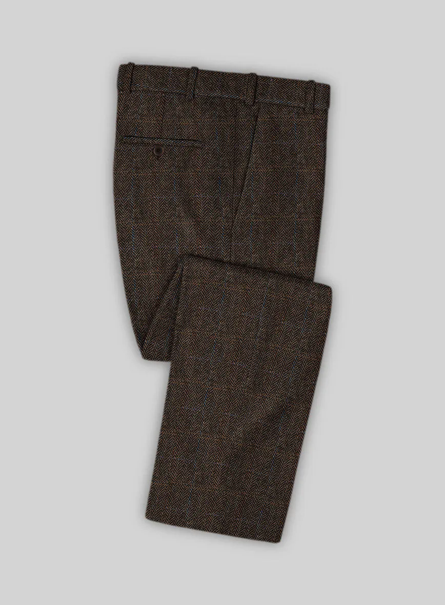 Harris Tweed Country Dark Brown Pants