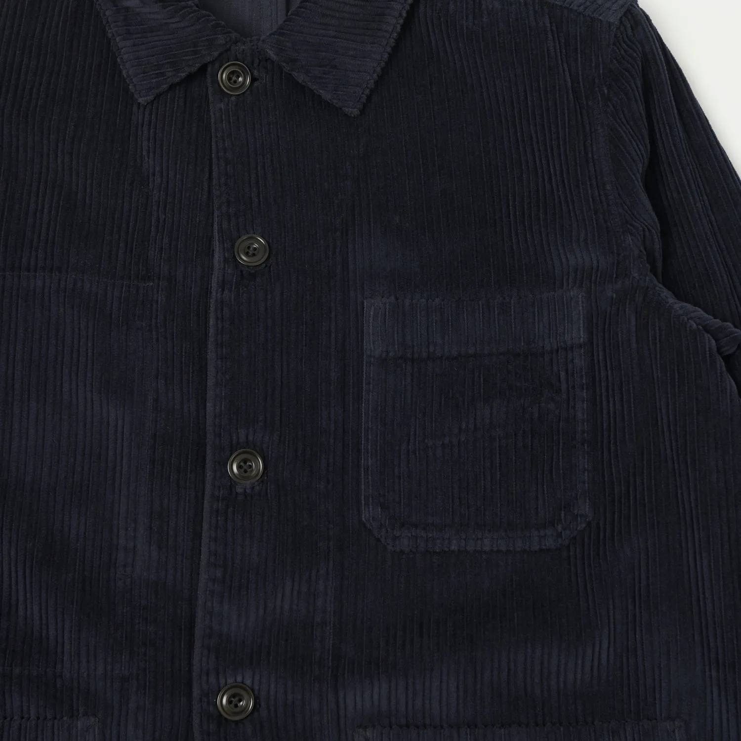 Hartford 'Jamison' Corduroy Jacket - Navy