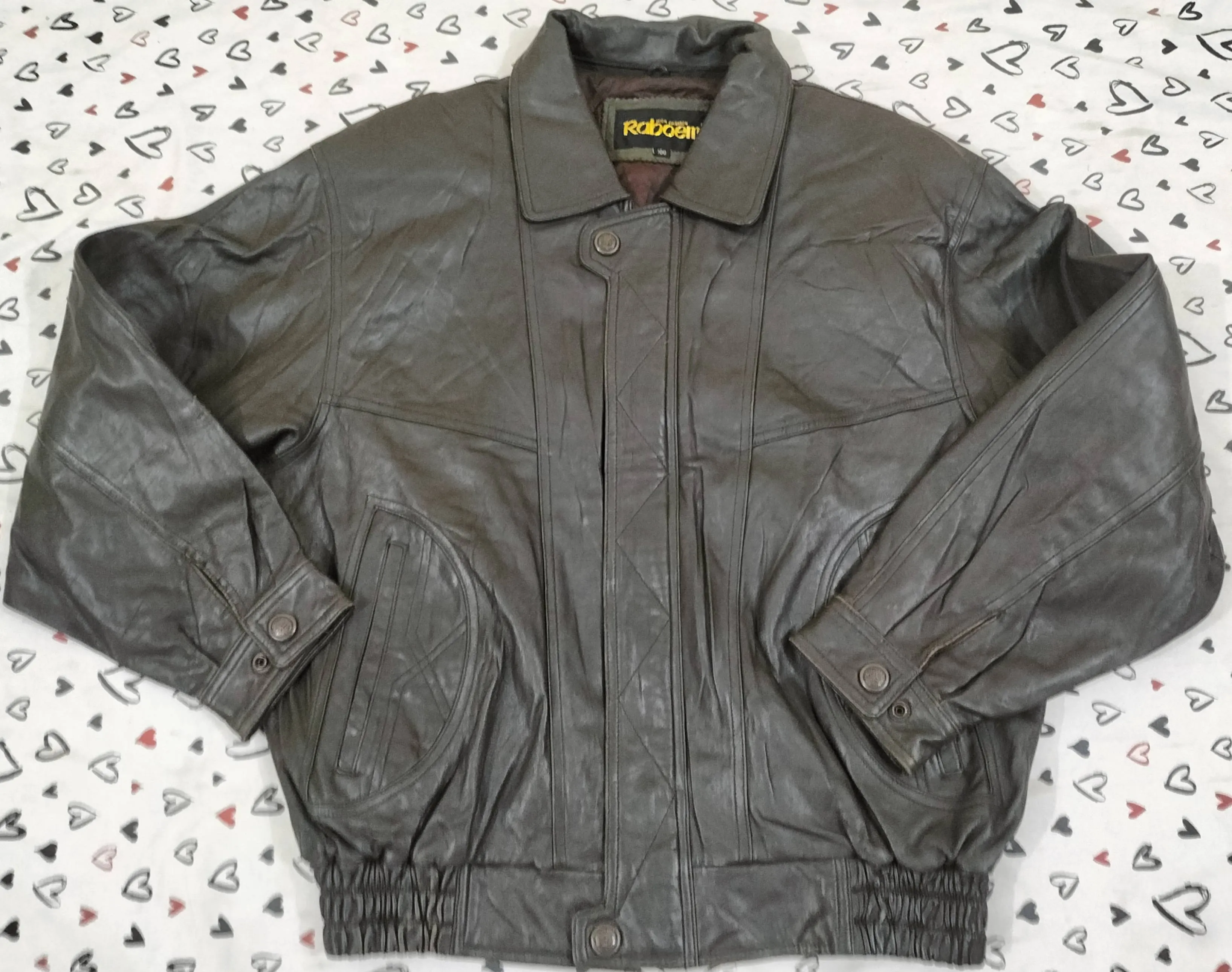 HD Premium Vintage Leather Bomber Jackets - 35 pcs