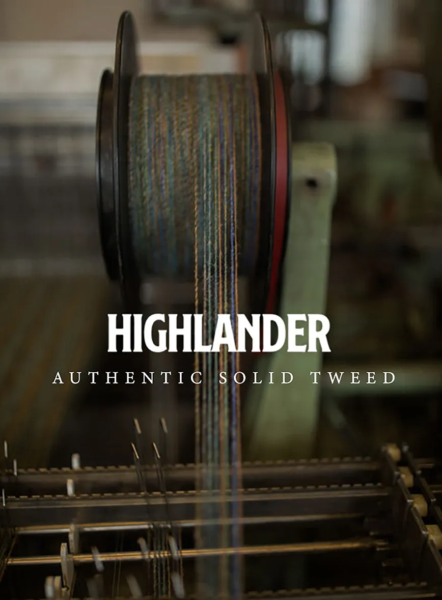 Highlander Heavy Blue Bedford Tweed Pants