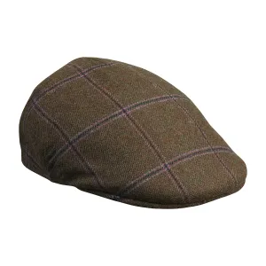 Laksen Lady's Pippa Tweed Drivers Flat Cap