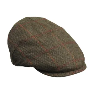 Laksen Men's Hastings Tweed Drivers Flat Cap