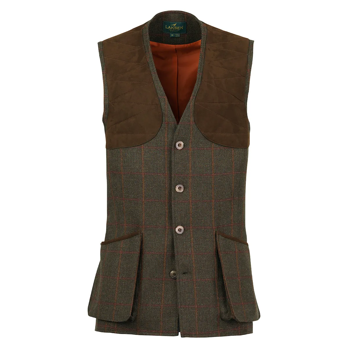 Laksen Men's Hastings Tweed Leith Shooting Vest