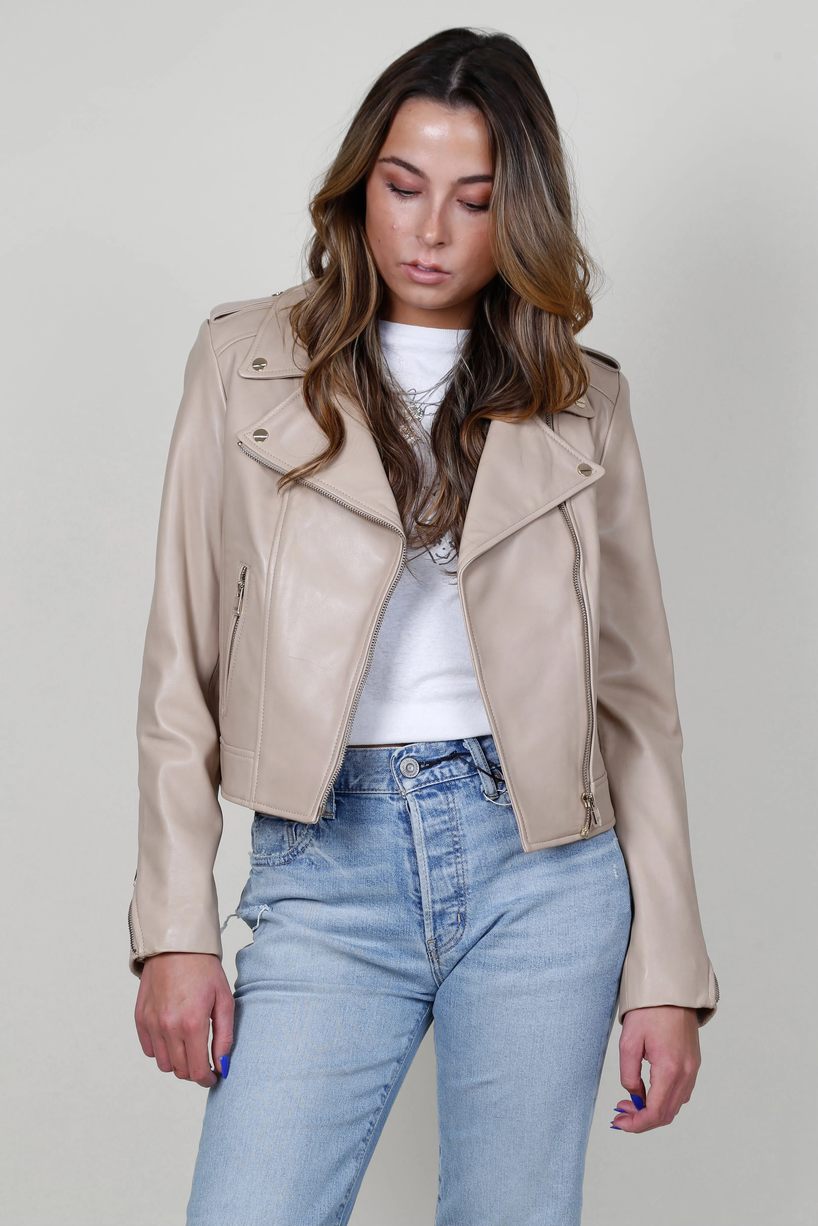 LAMARQUE | The Donna Jacket - Wheat