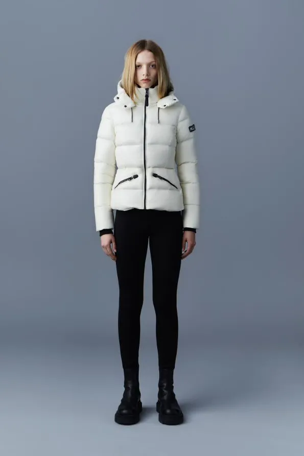 Mackage Madalyn-V Ladies Jacket in Cream