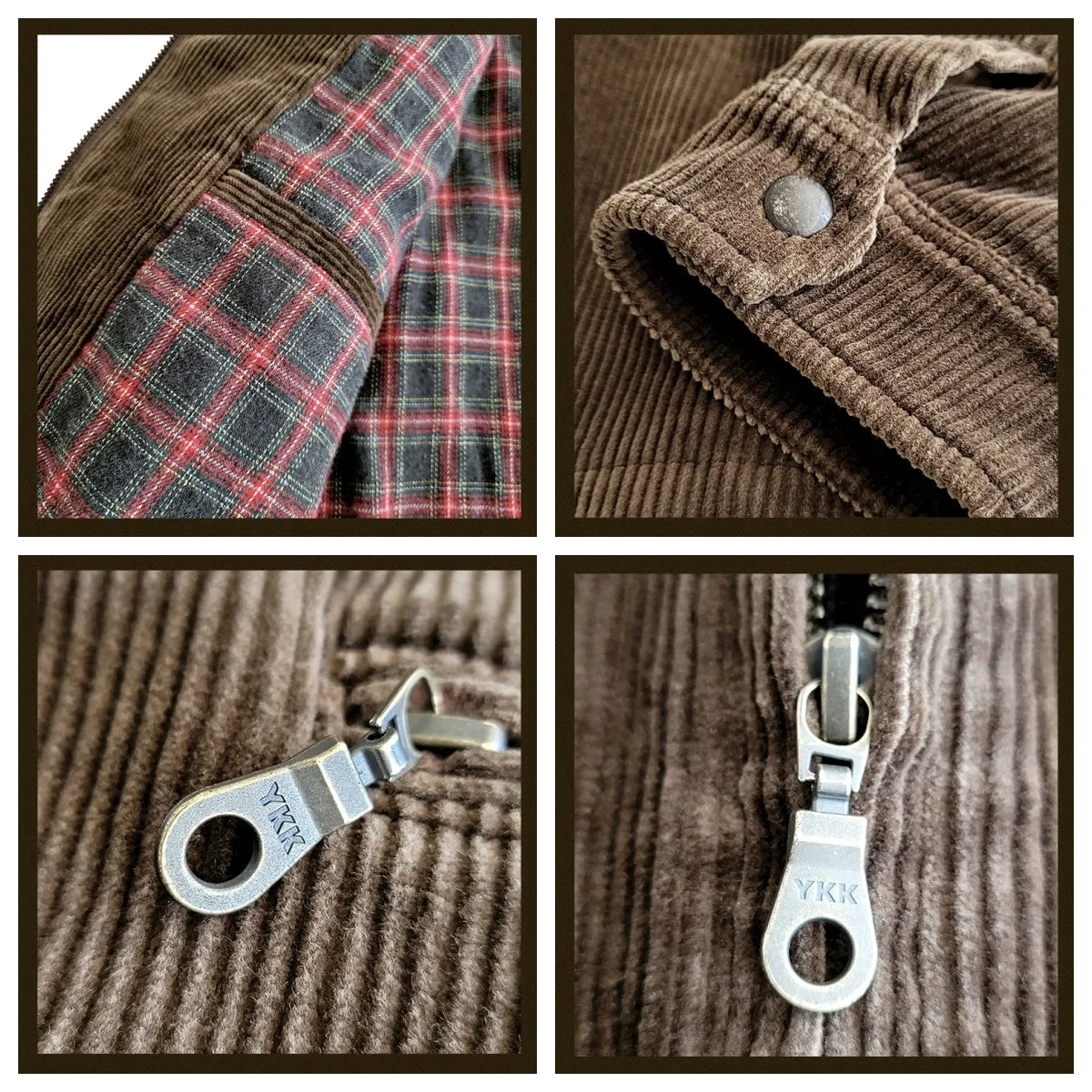 Men's Corduroy Moto Jacket