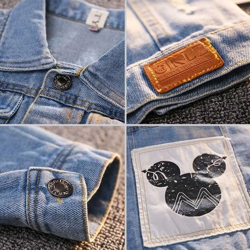 Mickey Denim Jacket, 2T-7T