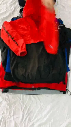 Mix Branded Windbreaker Jackets