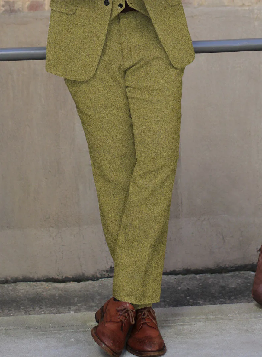 Naples Festa Green Tweed Pants