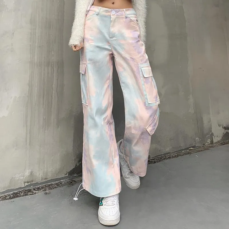 Pastel Tie-Dye Street Pants SD01769