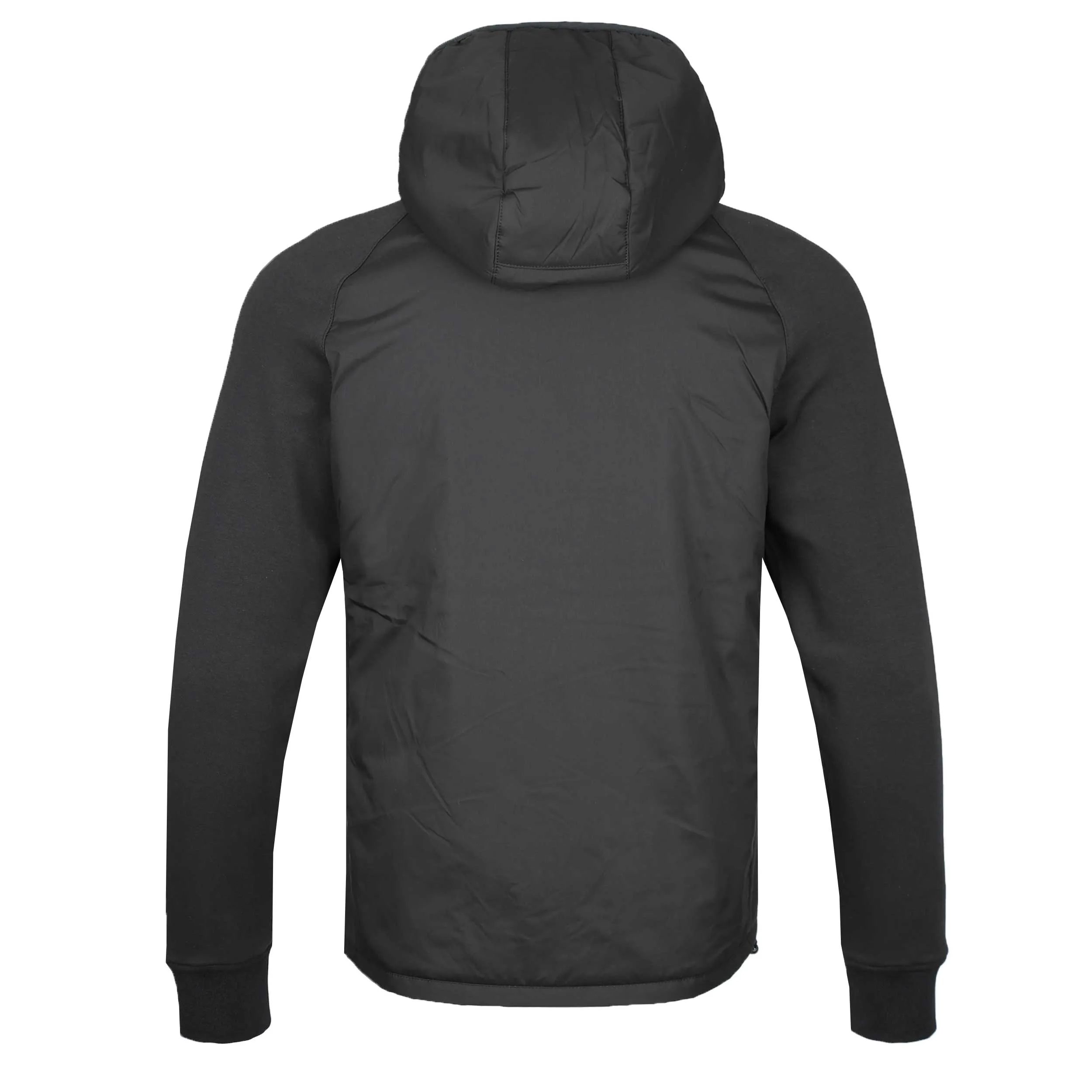 Paul Smith Hooded Mix Media Jacket in Black