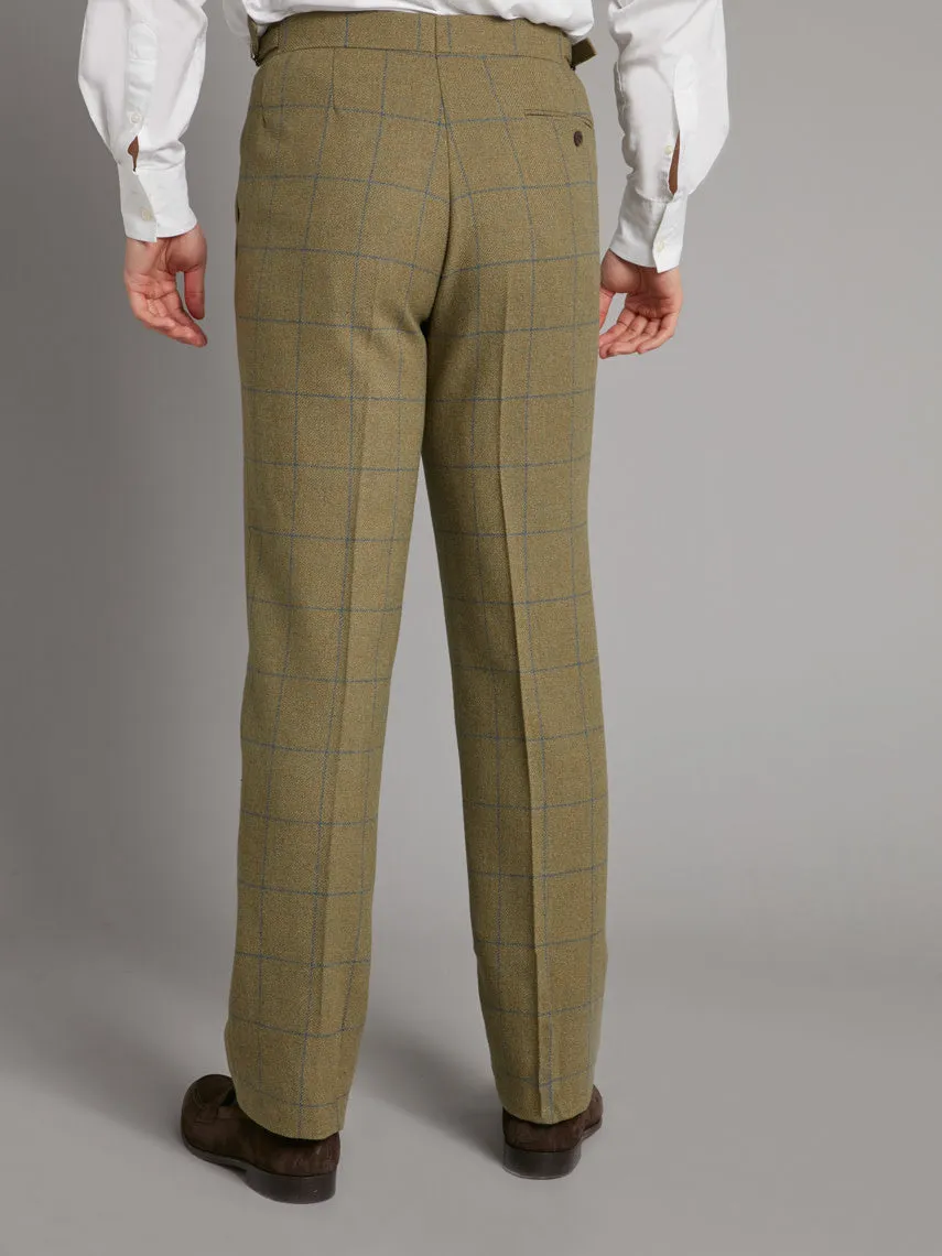 Pleated Pants - Ettrick Tweed