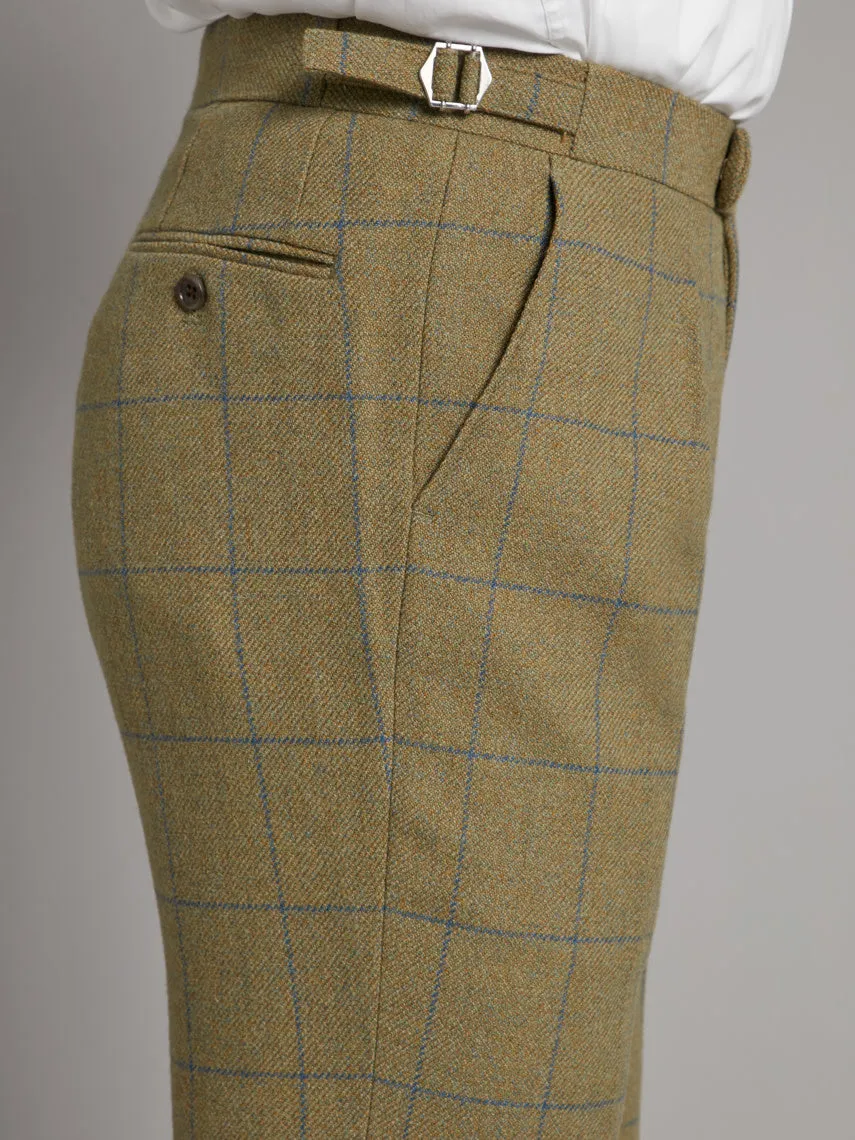 Pleated Pants - Ettrick Tweed