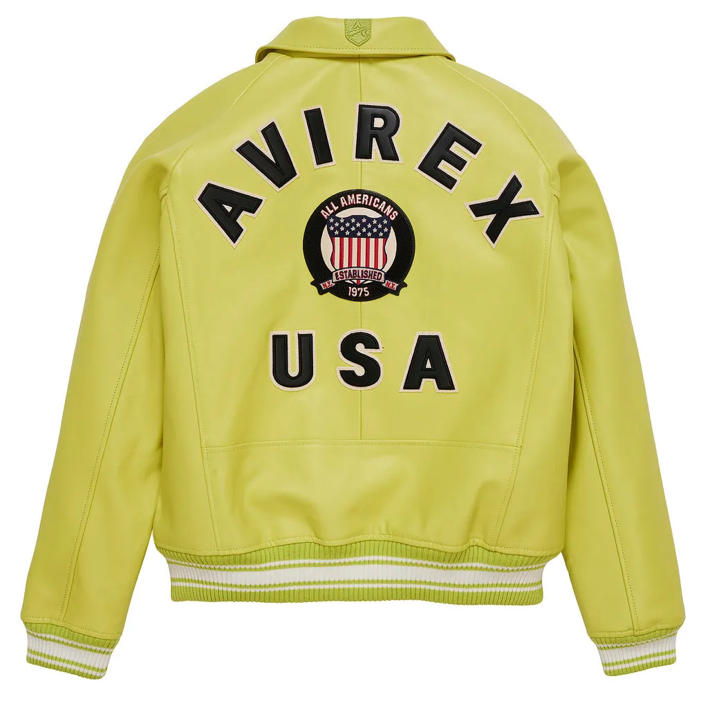 Purchase Best High Quality Glacier Color Avirex Fashion Limited Edition Ombre Icon Jackets