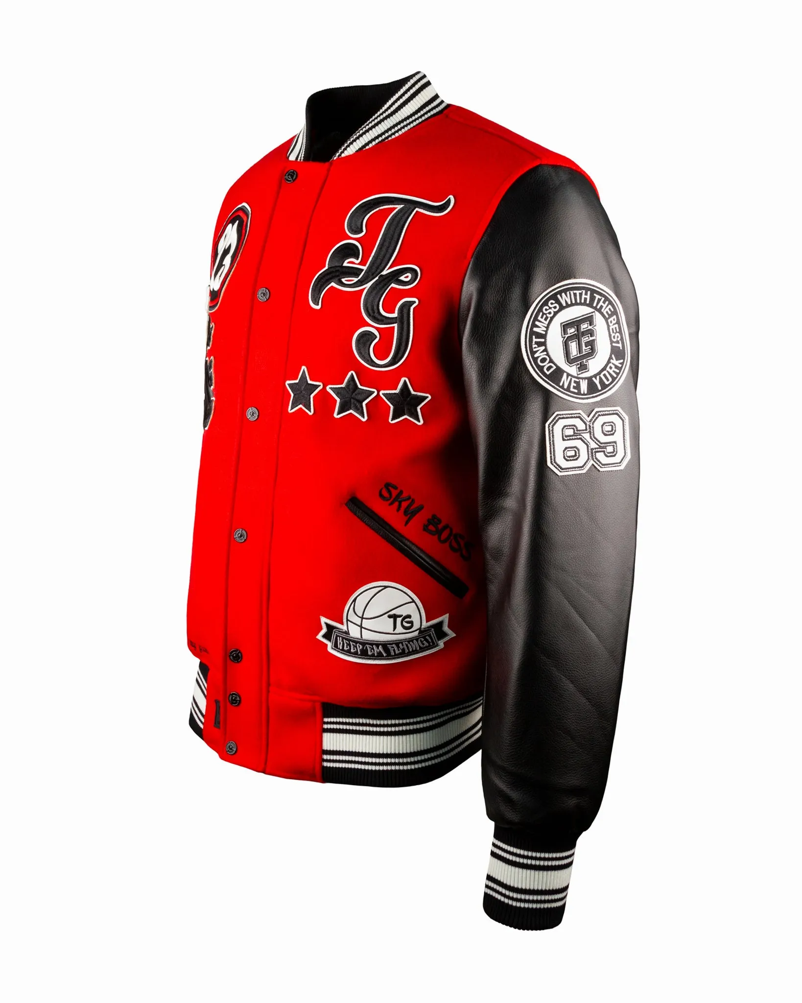 TOP GUN® "THE NEW FLYING LEGEND" VARSITY JACKET