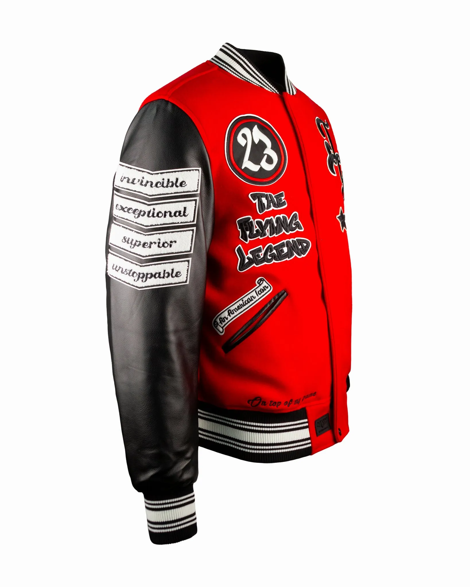 TOP GUN® "THE NEW FLYING LEGEND" VARSITY JACKET