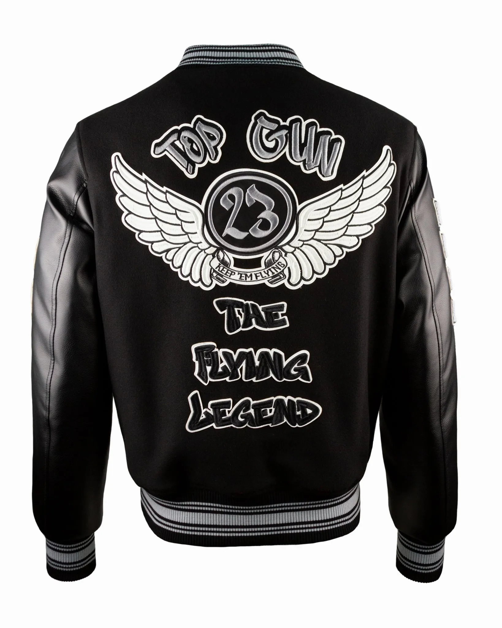 TOP GUN® "THE NEW FLYING LEGEND" VARSITY JACKET