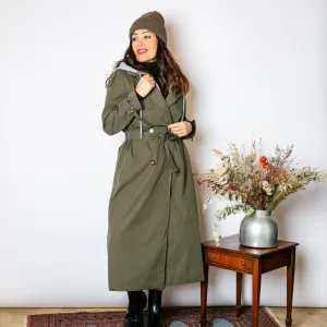 Trench Coat with Hood