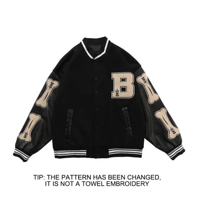 Wjczt Harajuku Bomber Jackets Women Coat Men&#39;s Couple Baseball Jacket Unisex Boyfriend Style Hiphop Varsity Women Spring Jacket Man