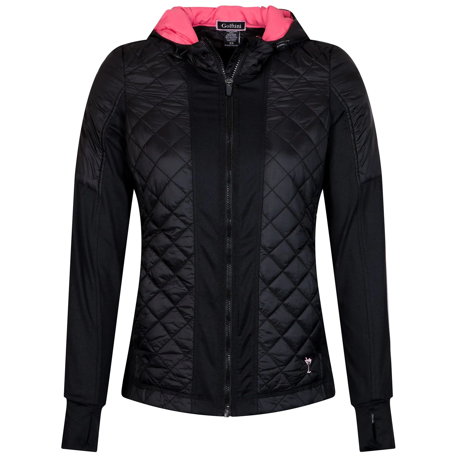 Womens Windbreaker Jacket Black - SS24